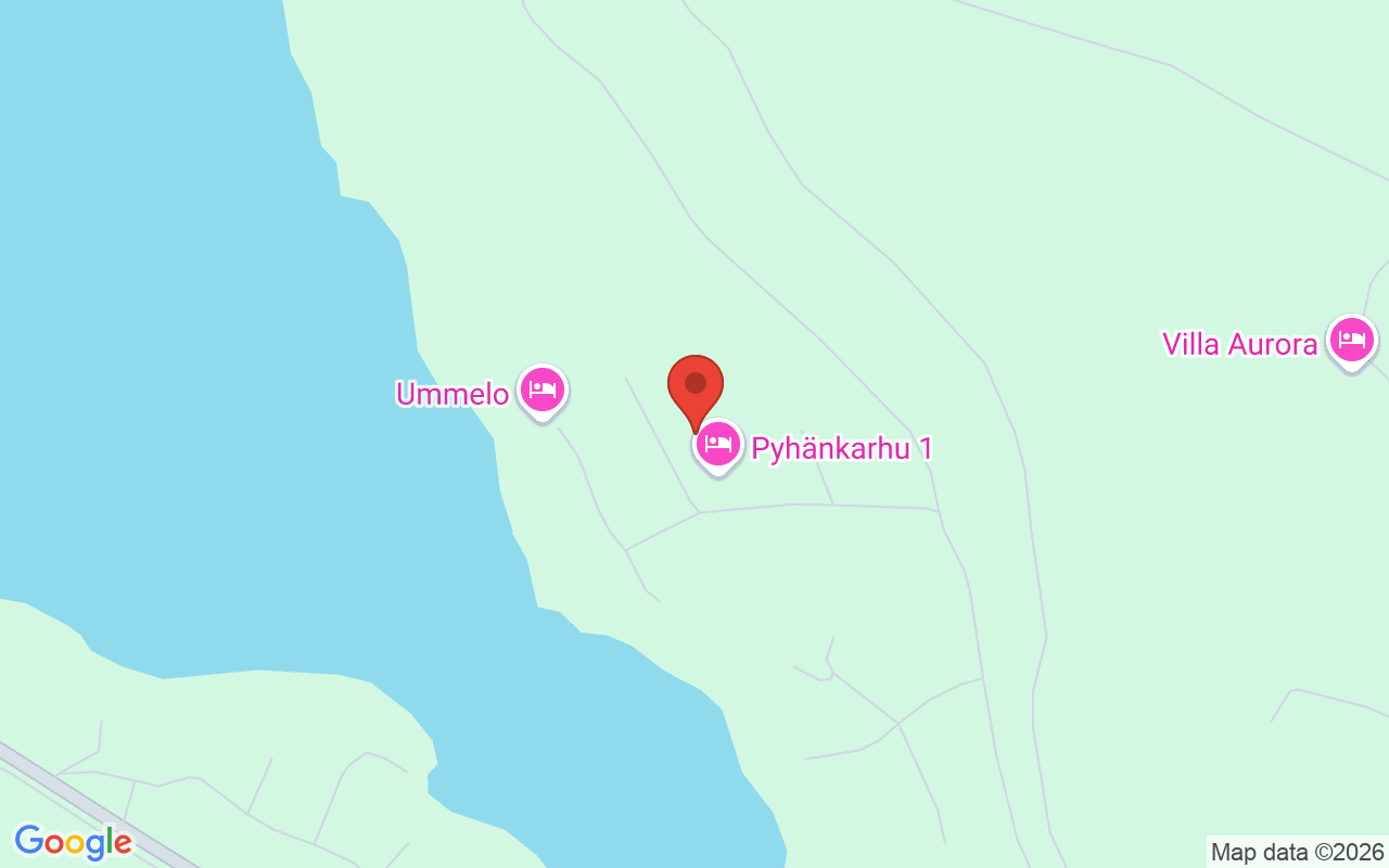 Kartta kohteen Villa Lumi sijainnista
