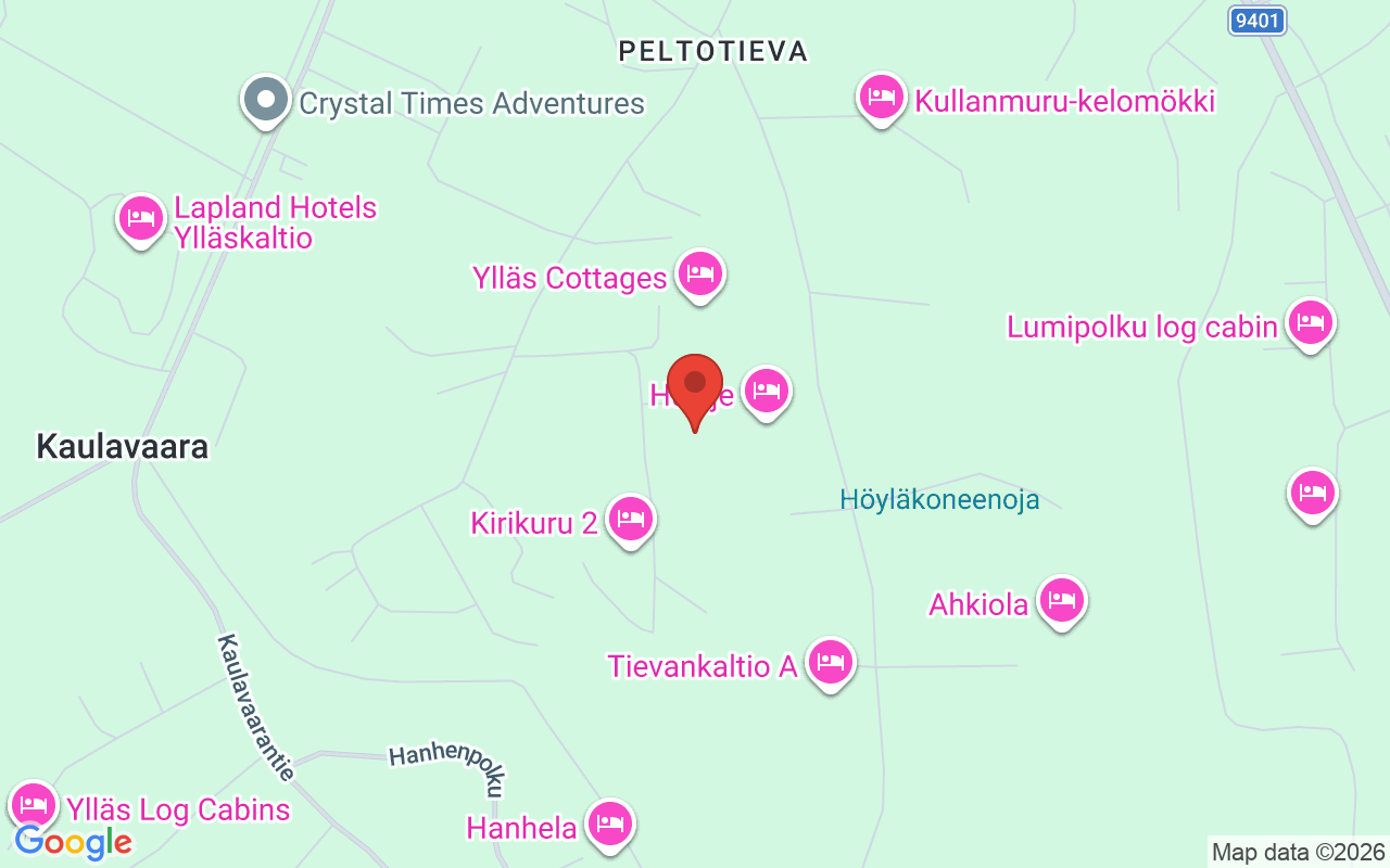 Kartta kohteen Villa Visseri sijainnista