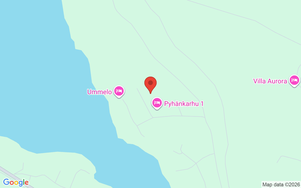 Kartta kohteen Villa Huurre sijainnista