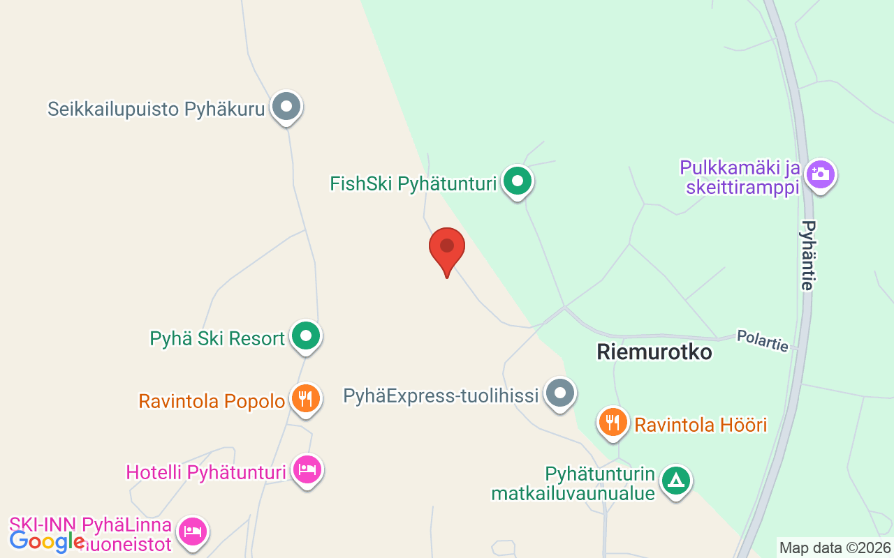 Map showing the location of Villa Arcus